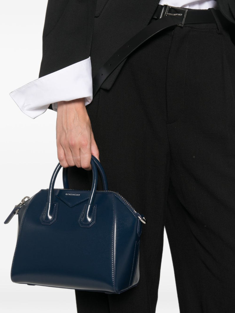 Givenchy Antigona Shoulder Bag — Navy
