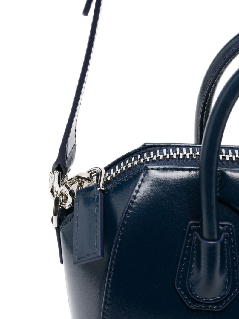 Givenchy Antigona Shoulder Bag — Navy