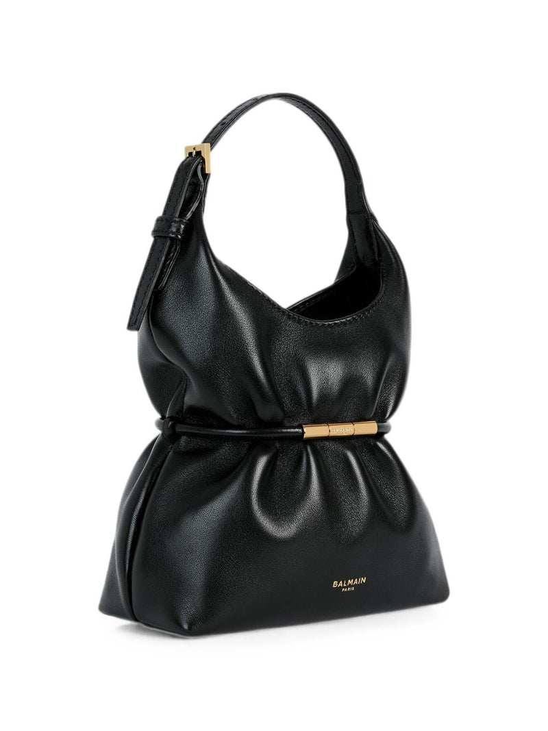 Balmain Sphynx Shoulder Bag — Black Hand