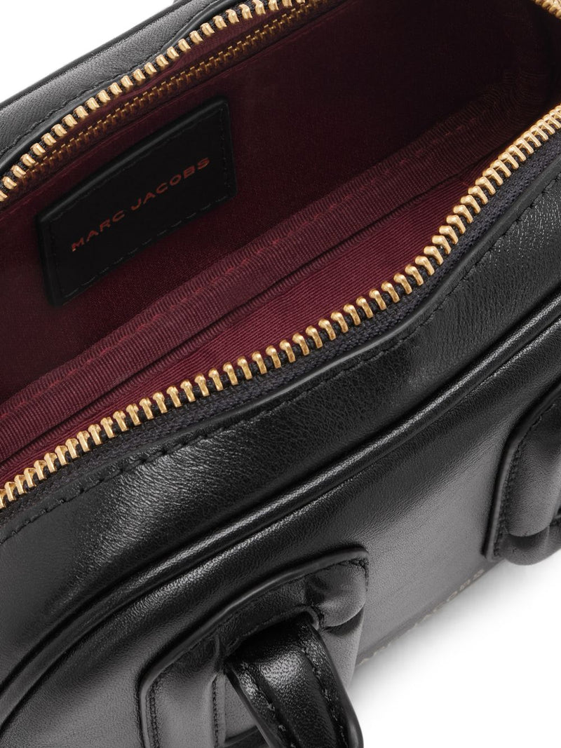 Marc Jacobs Bauletto Top Handle Bag — Black Hand