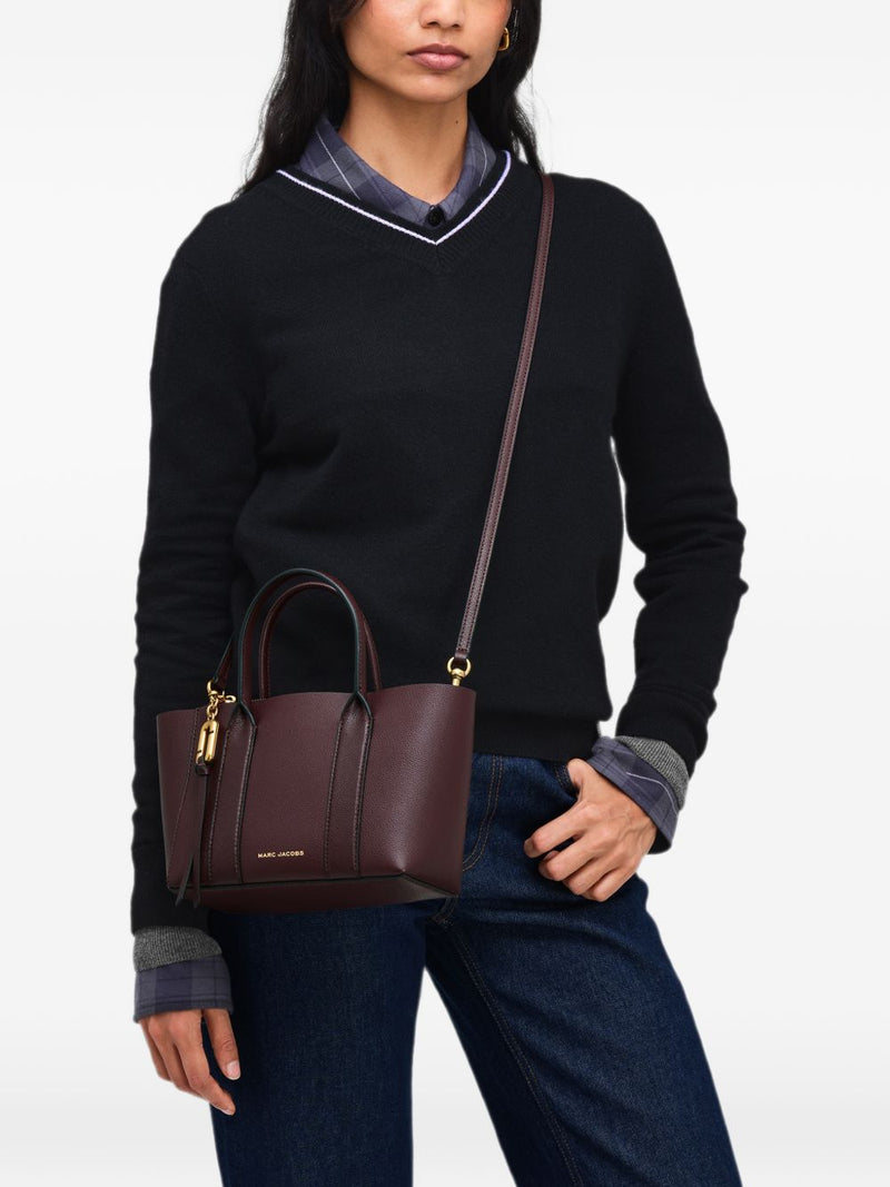 Marc Jacobs Tote Bag — Bordeaux Pebble Leather