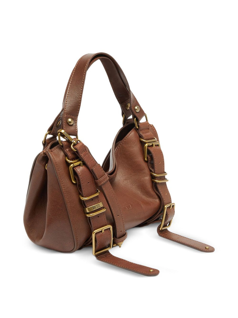 Diesel D-One Shoulder Bag — Brown