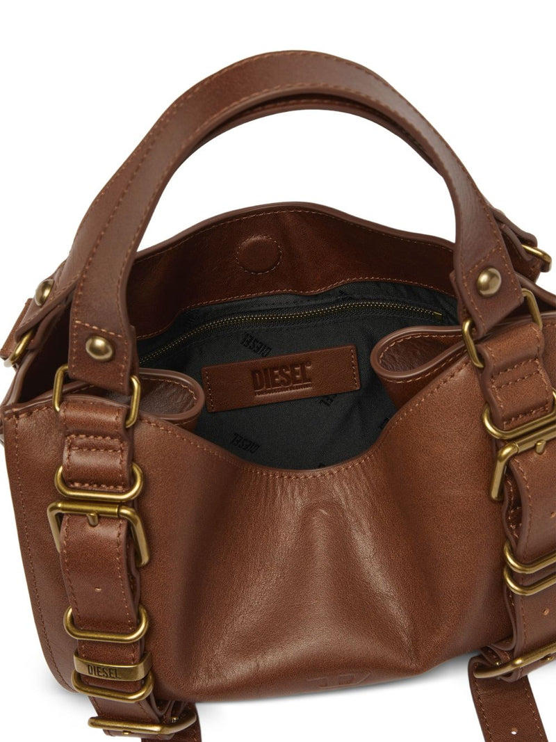 Diesel D-One Shoulder Bag — Brown