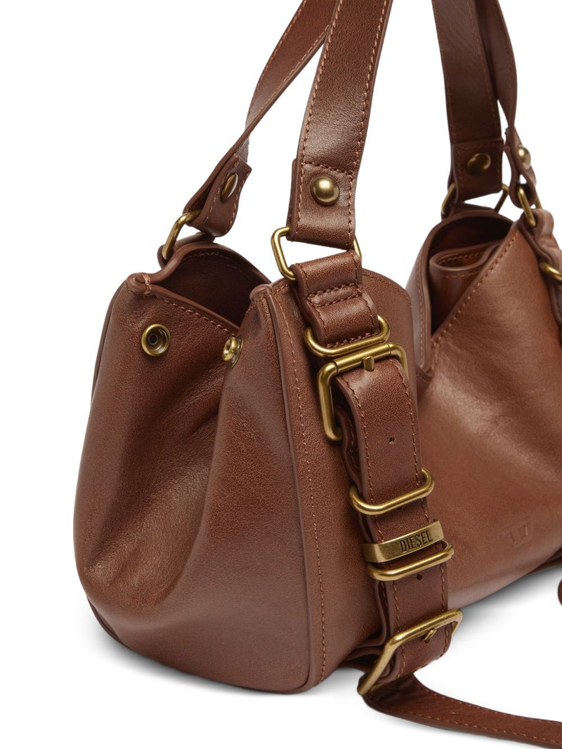 Diesel D-One Shoulder Bag — Brown