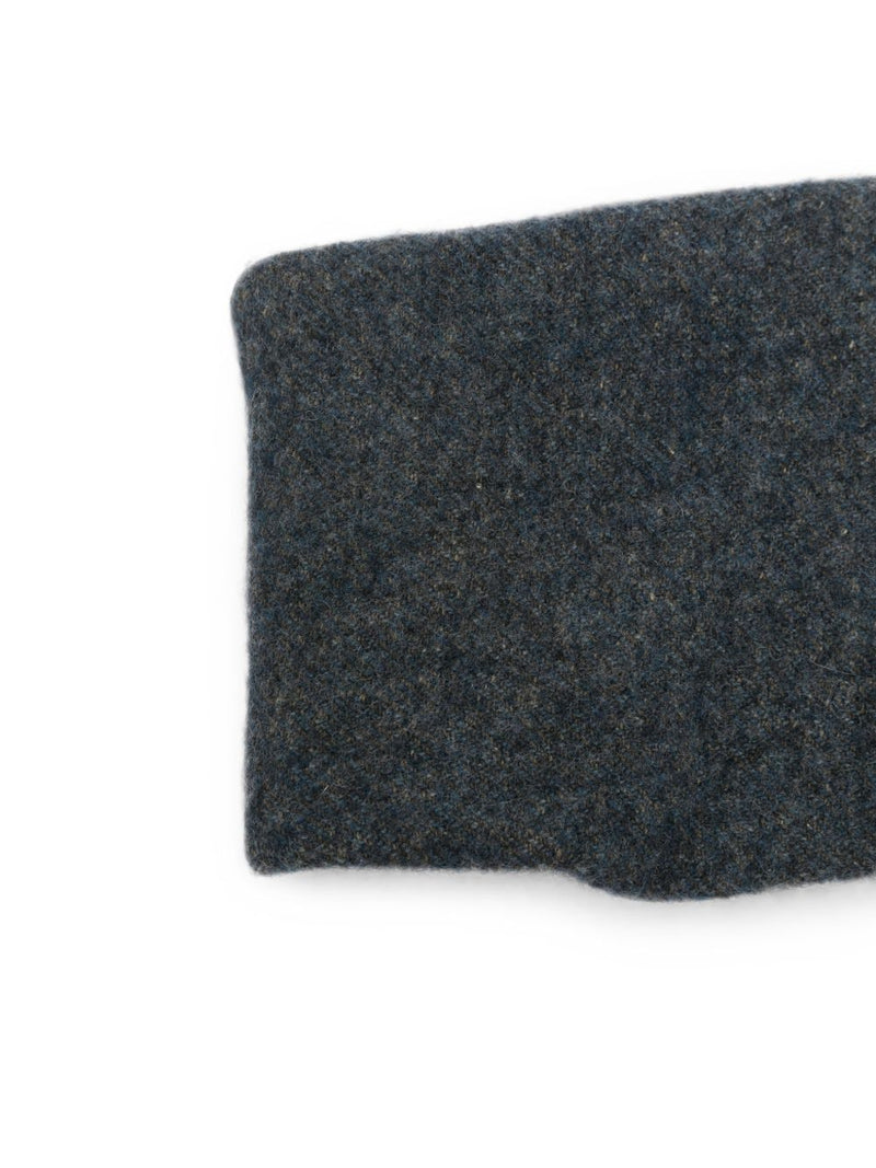 Cortana Wool-Blend Headband — Charcoal Wool Blend Headbands