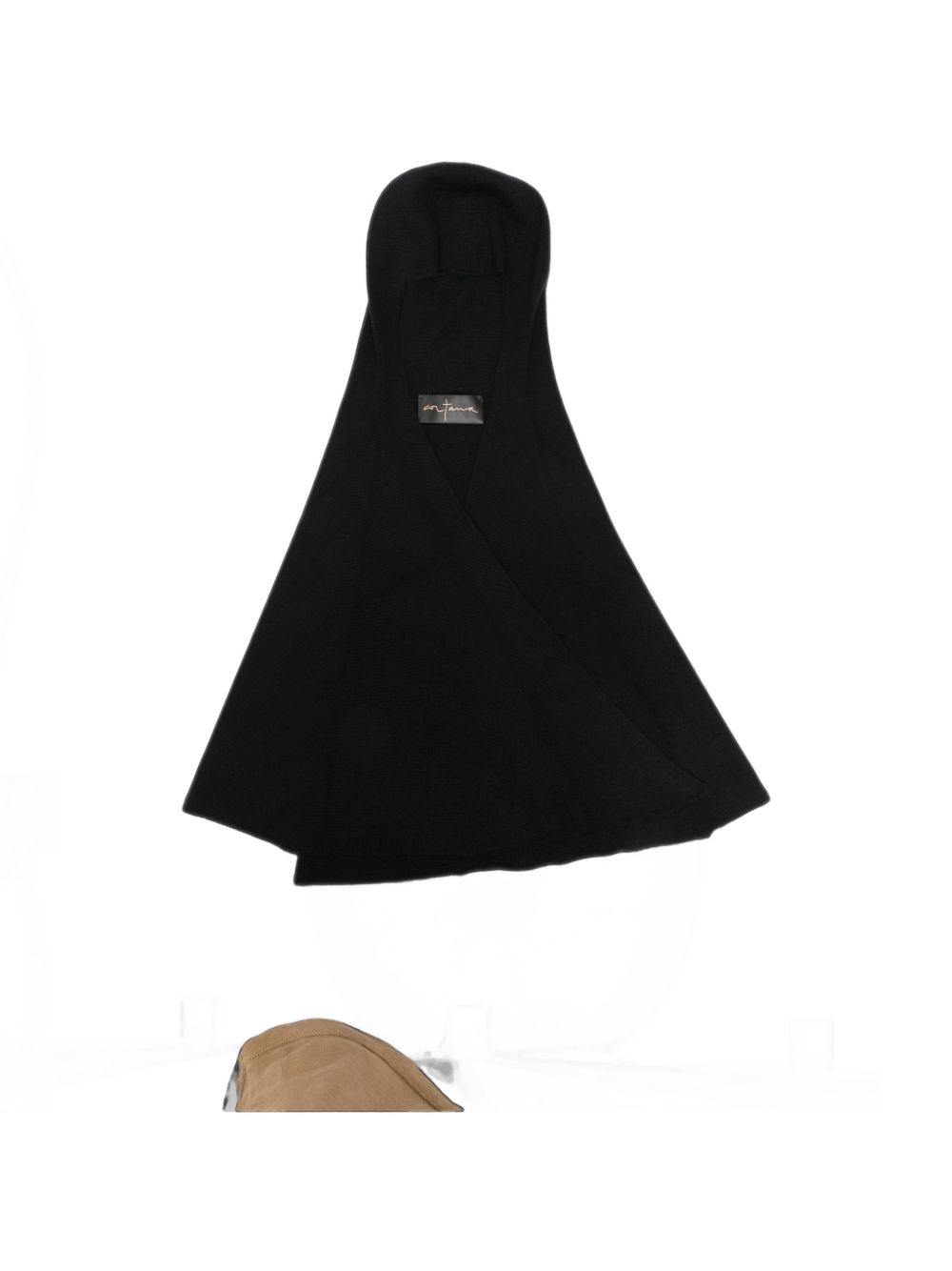Cortana Cashmere Knit Beanie — Black Winter Hats
