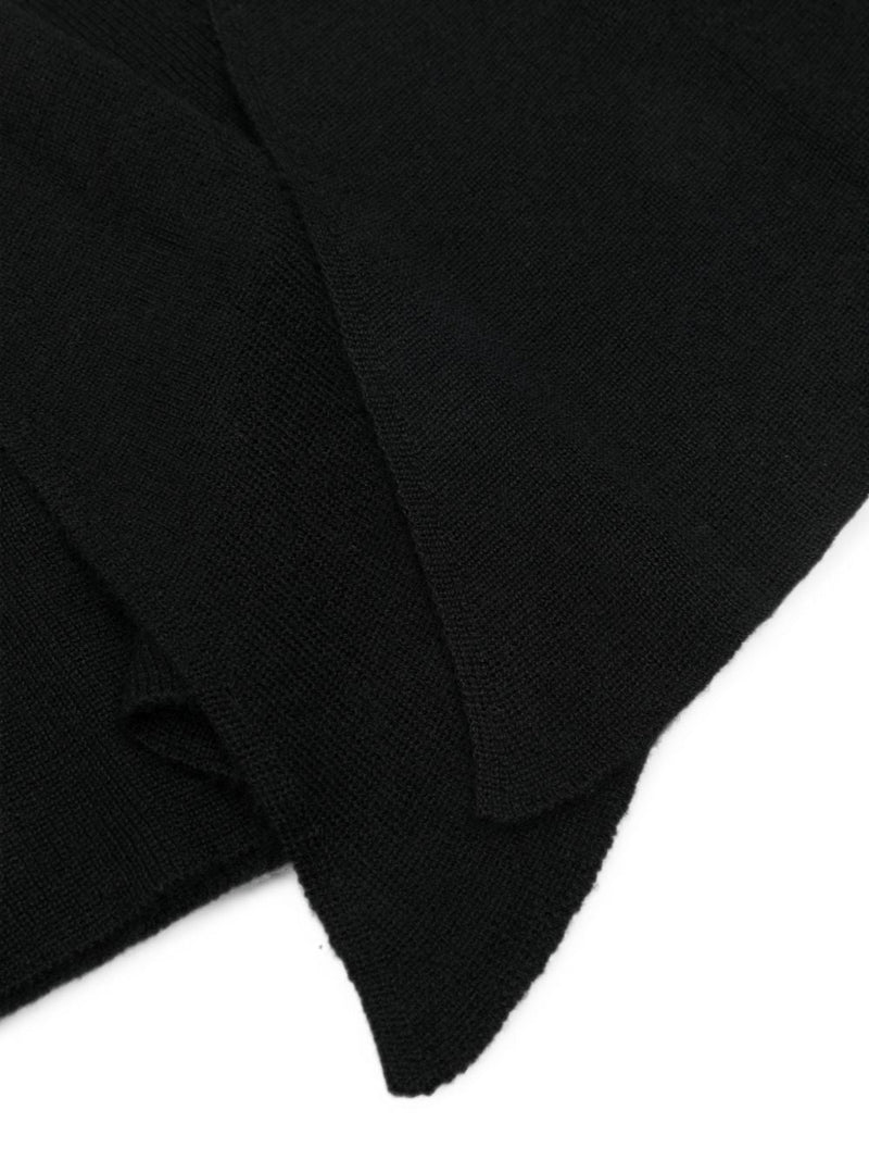 Cortana Cashmere Knit Beanie — Black Winter Hats