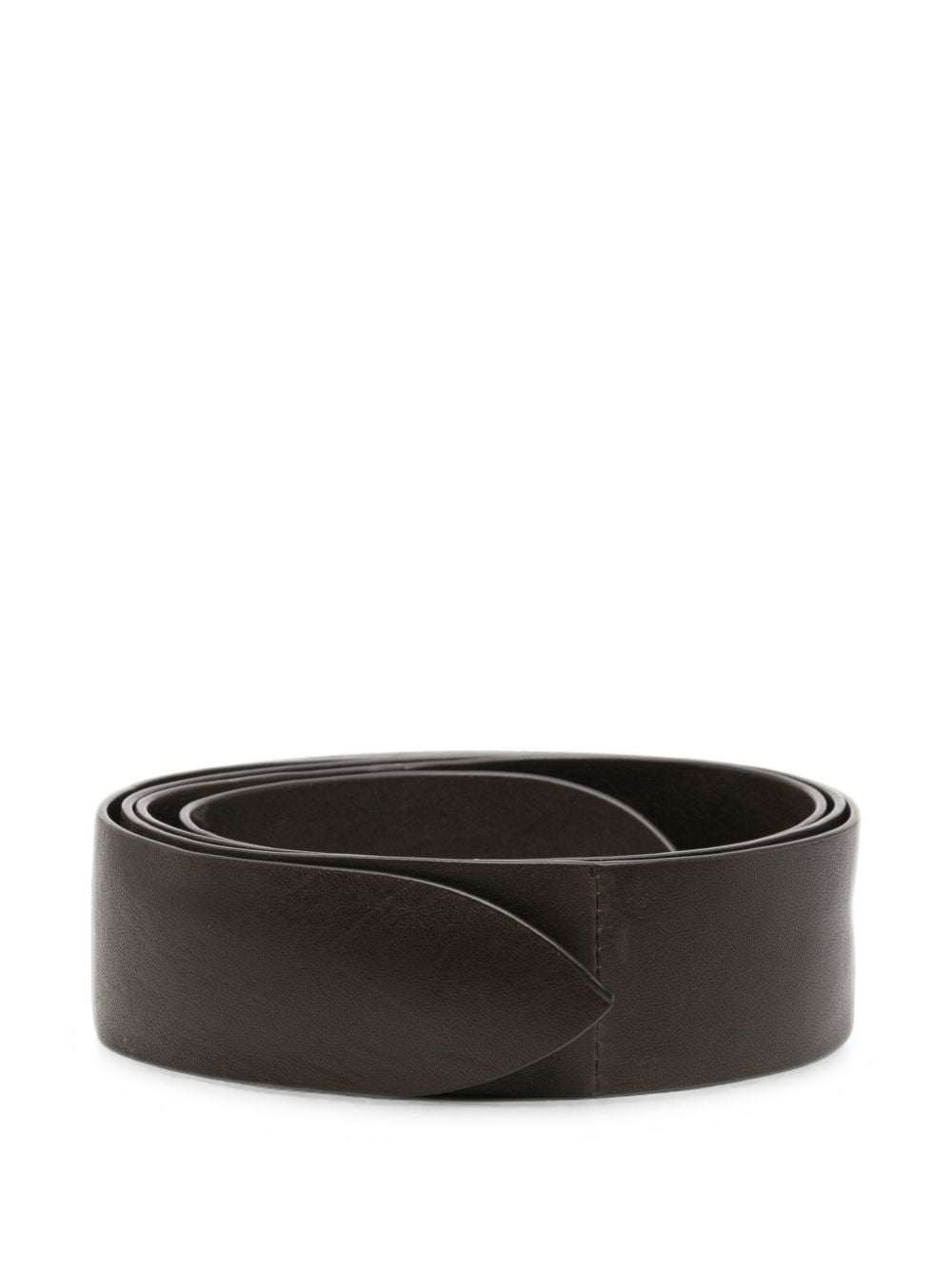 Cortana Jin Belt — Brown Leather