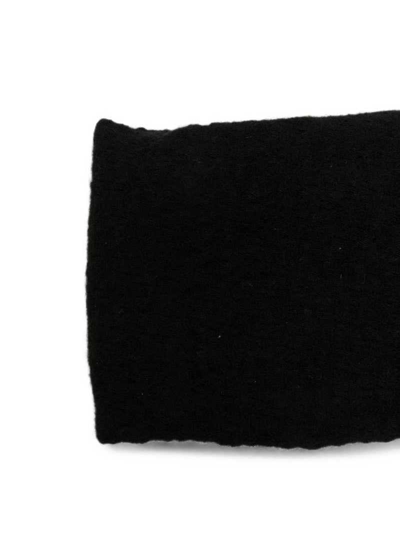 Cortana Wool Twist Detail Headband — Black Brando Headbands