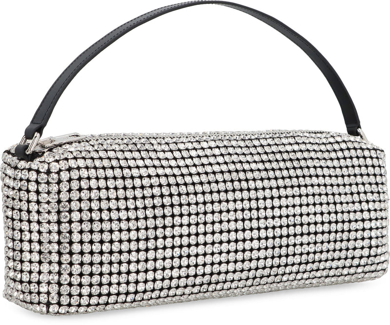 Alexander Wang Heiress Clutch — White Cowhide