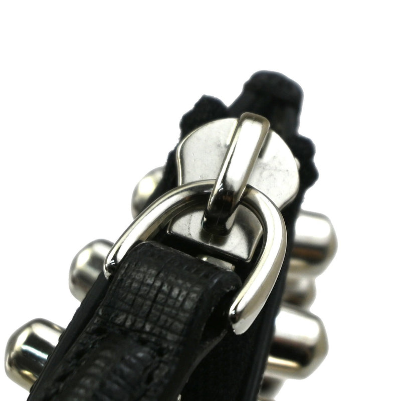 Fendi Karlito Studded Saffiano Leather Black Bag