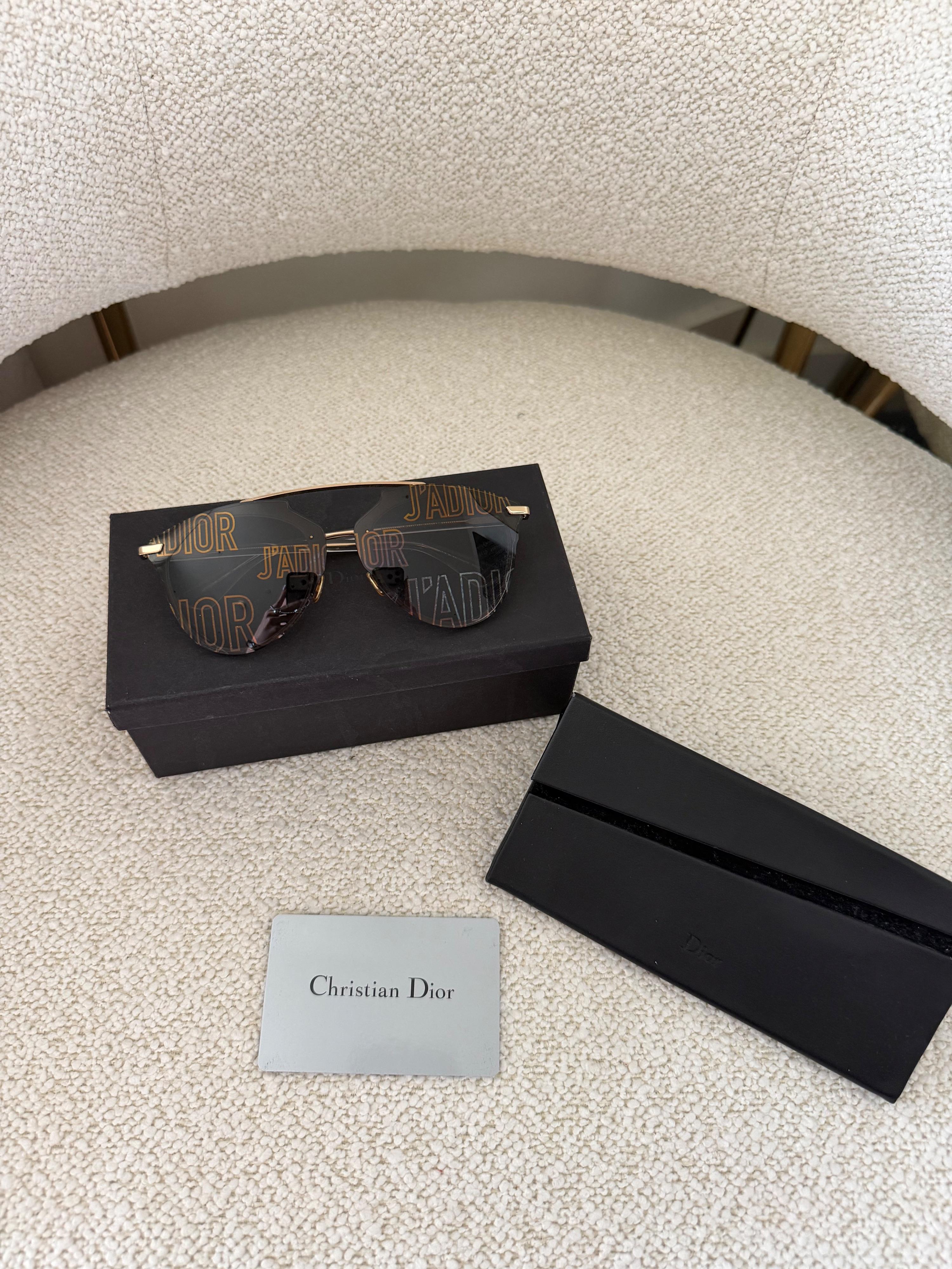 Dior J'Adior Black Sunglasses