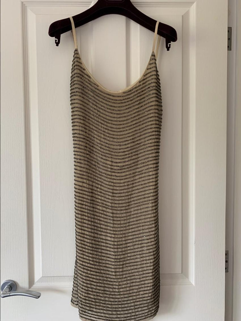 Walter Baker Sequin Striped Mini Dress
