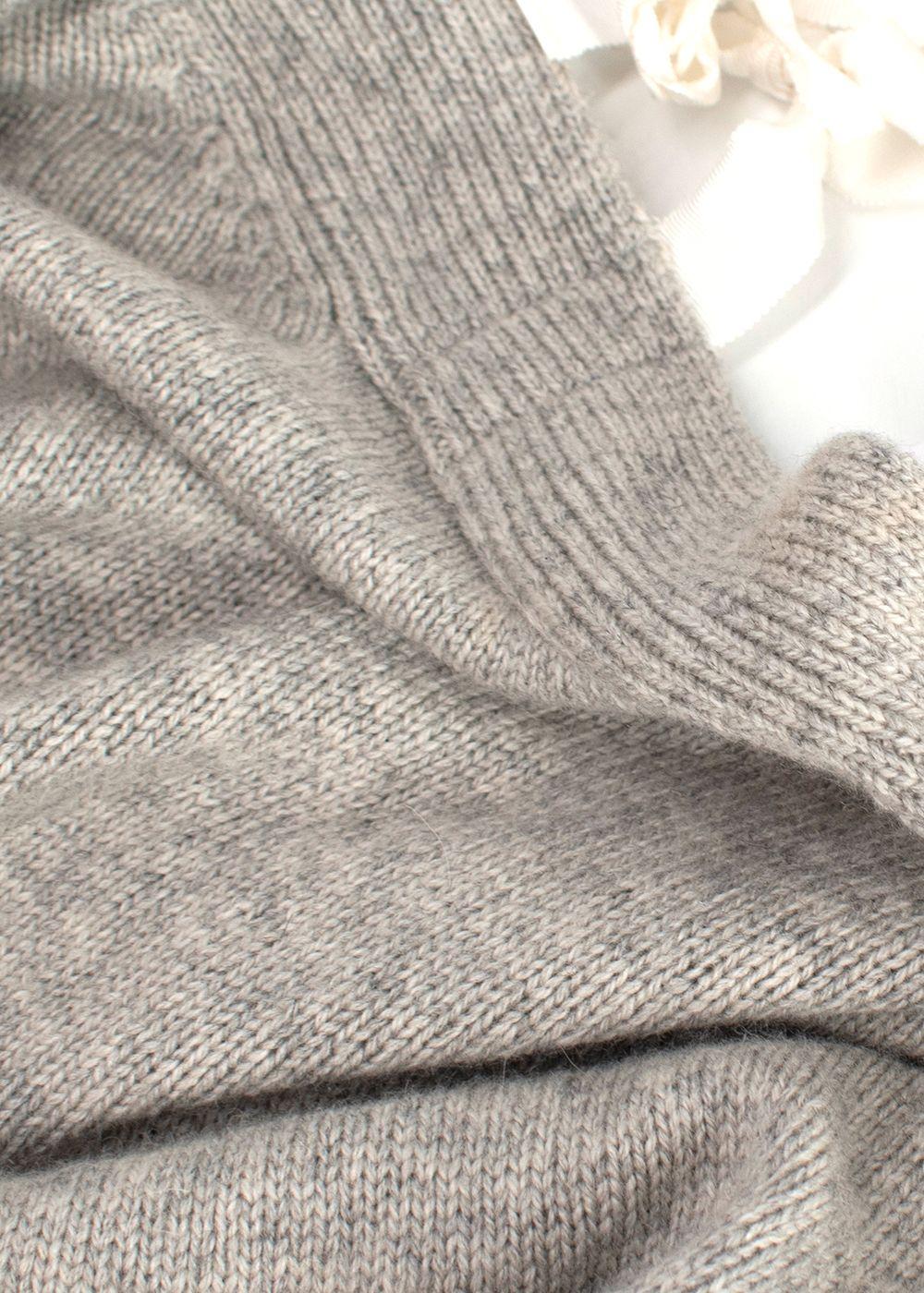 Cinq A Sept Colby Grey Ribbon Cardigan