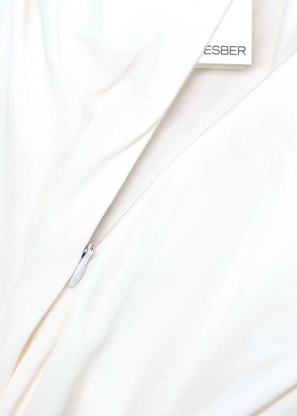 Christopher Esber White Orbit Skirt