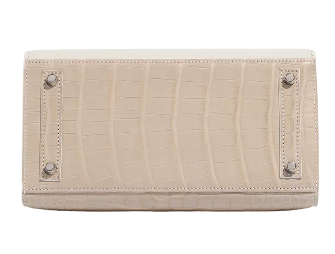 Hermes Limited Edition Birkin 20 Faubourg Sellier Sous La Neige