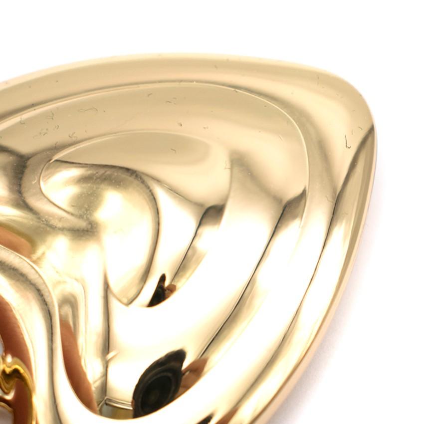 Escada Gold Heart Key Fob