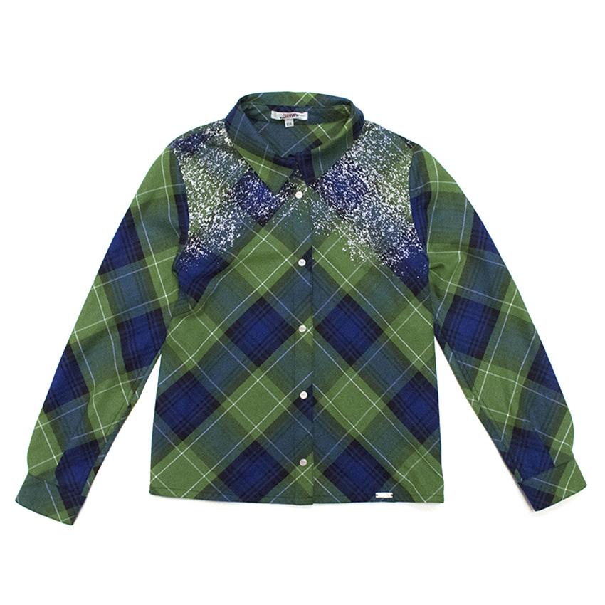 Junior Paul Gaultier Junior checkered shirt
