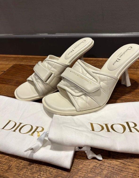 Dior White Revolution Sandals