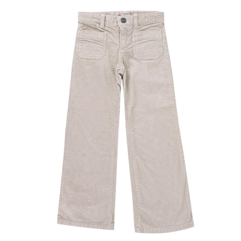 Bonpoint Beige Corduroy Flared Trousers