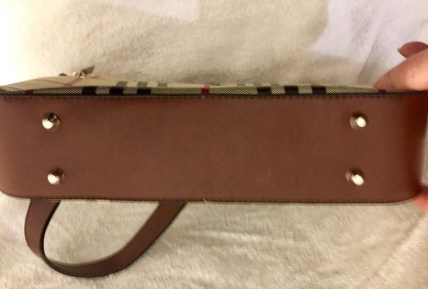 Burberry Vintage Haymarket Check Bag