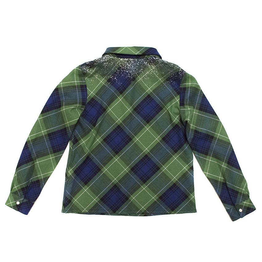 Junior Paul Gaultier Junior checkered shirt