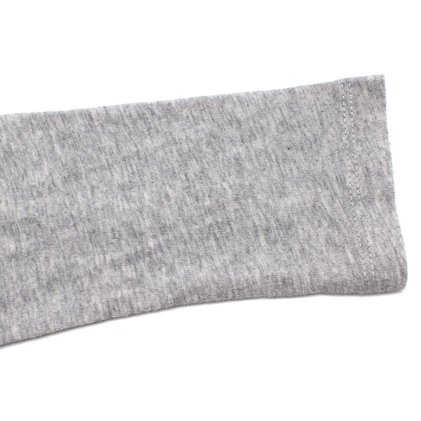 Bonpoint Grey Cotton Love Sweater