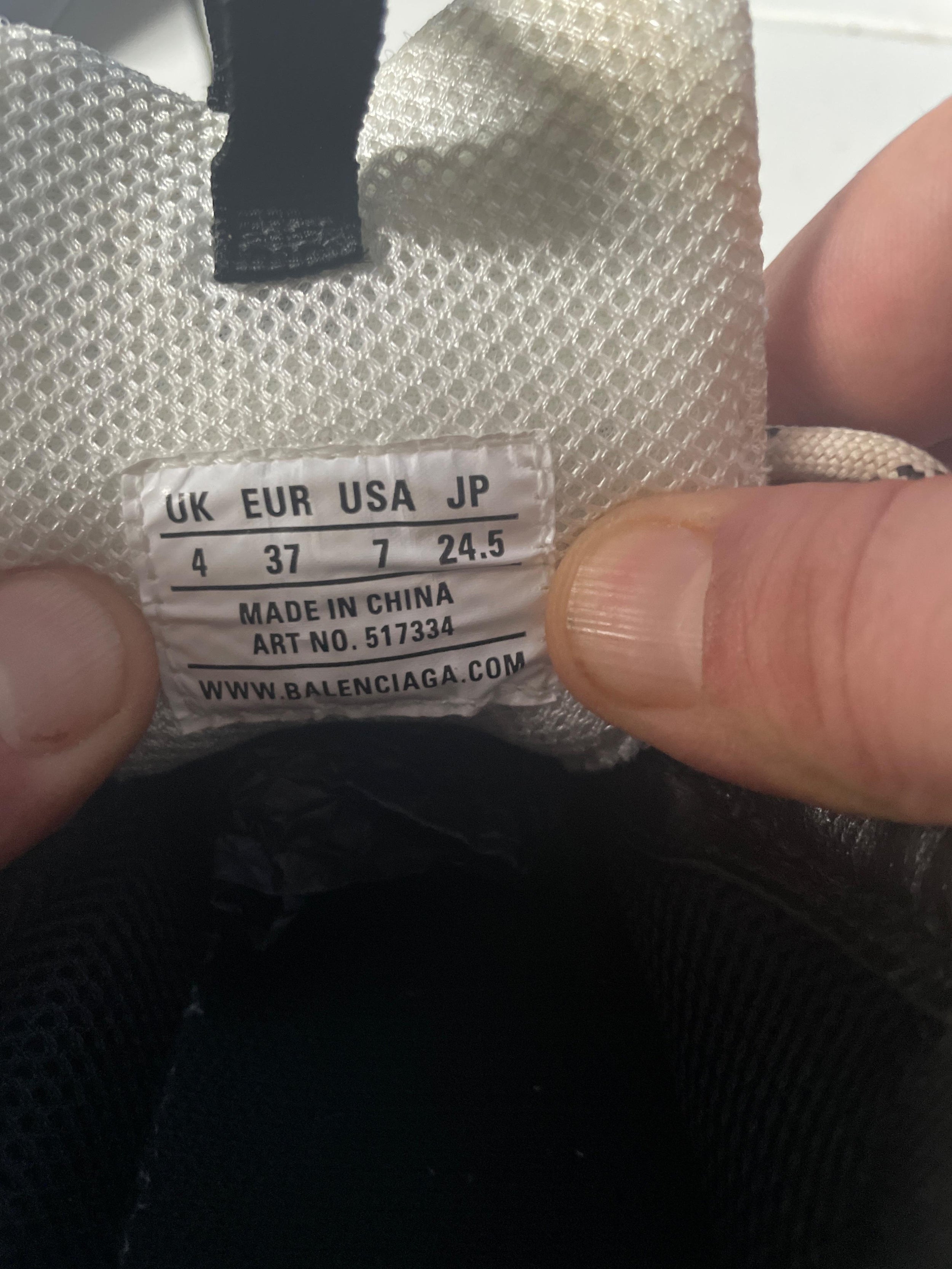 Balenciaga Pink Triple S Sneakers