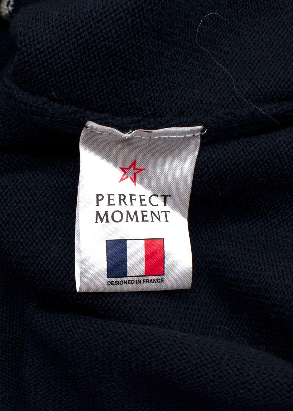 Perfect Moment Kids Navy Wool Sweater