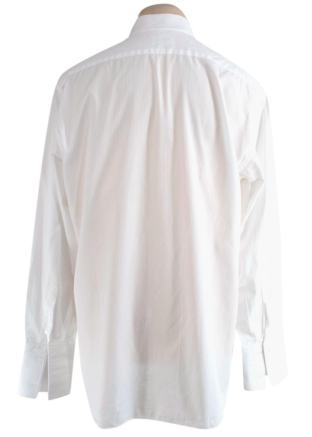 White Striped Shirt
