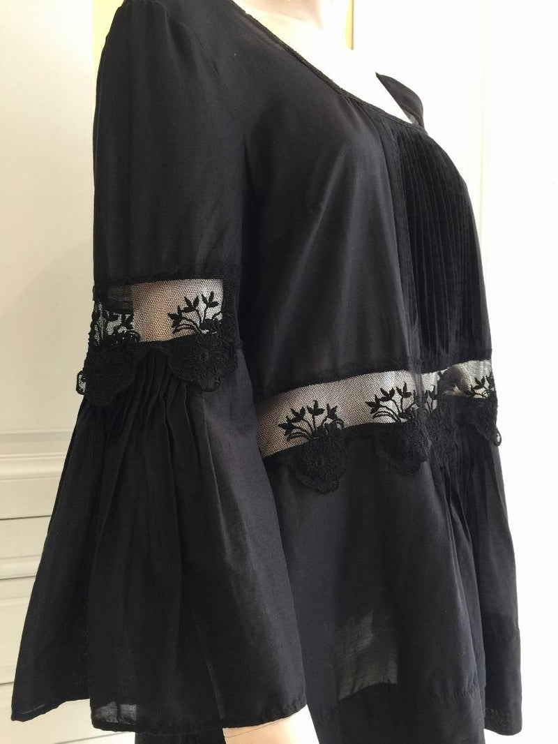 Blumarine Black Silk Tunic