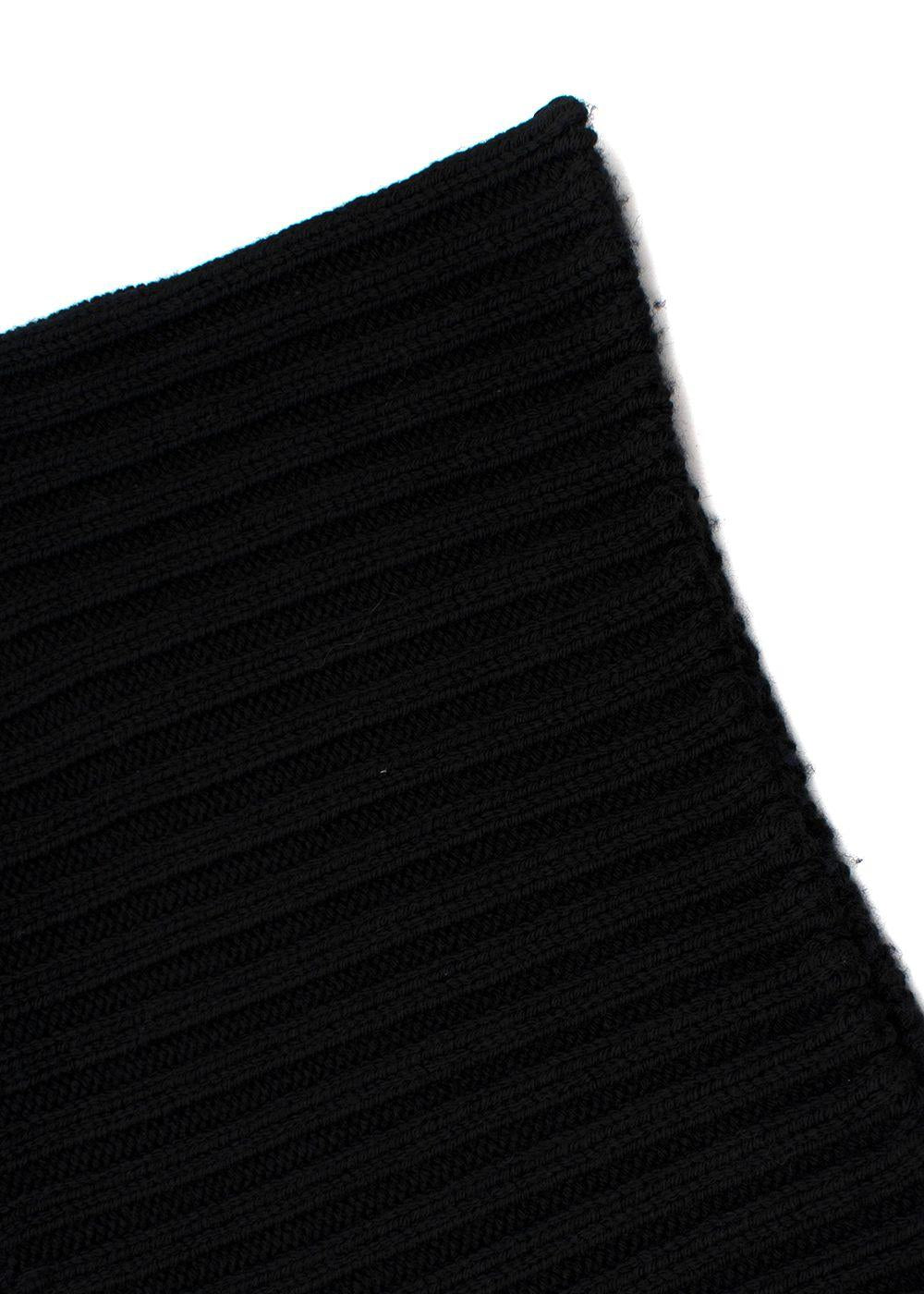 Tom Ford Black Wool Knitted Vest