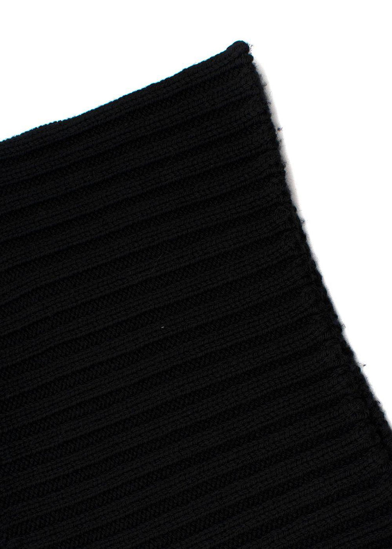 Tom Ford Black Wool Knitted Vest