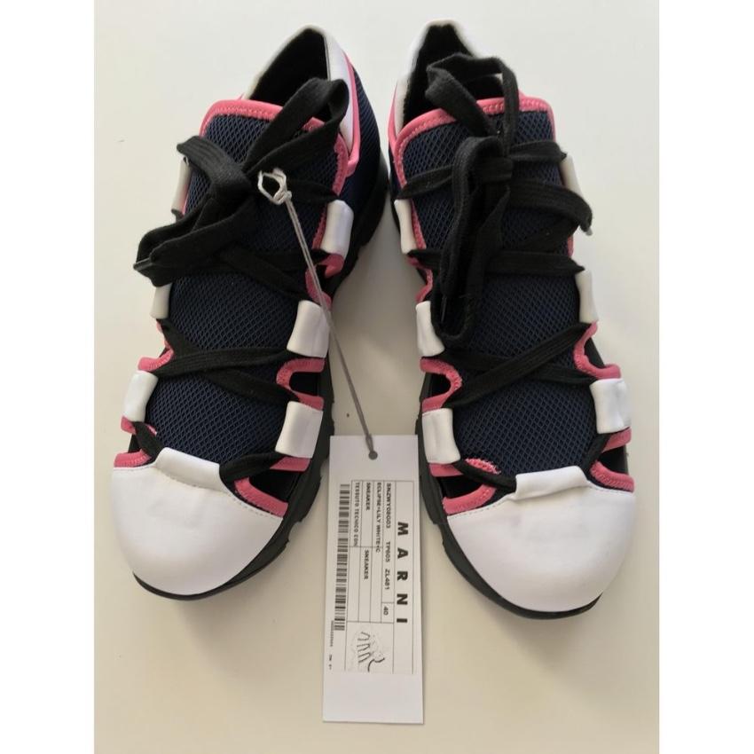 Marni Cut-Out Colourblock Trainers