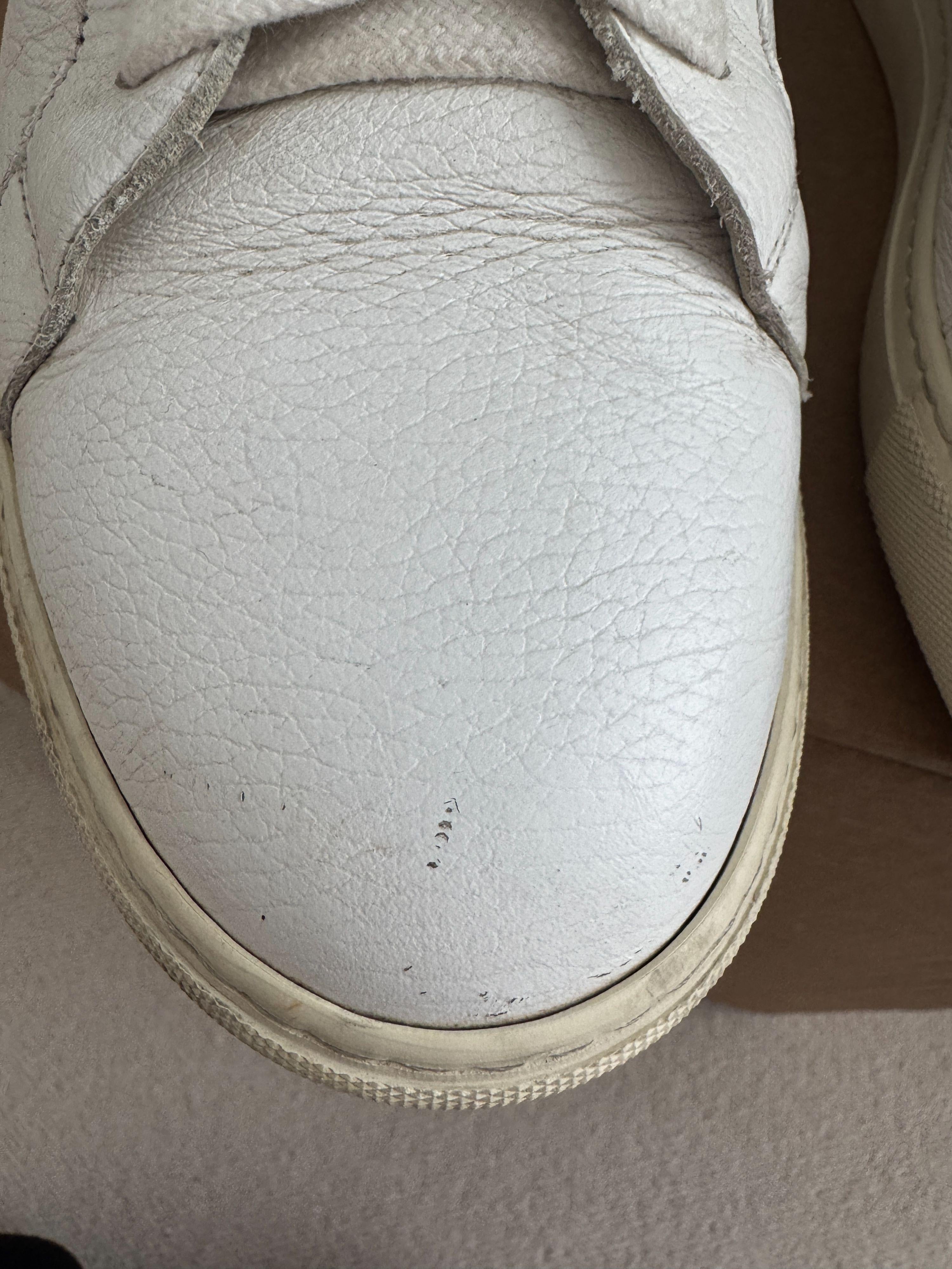Brunello Cucinelli White Calfskin Trainers