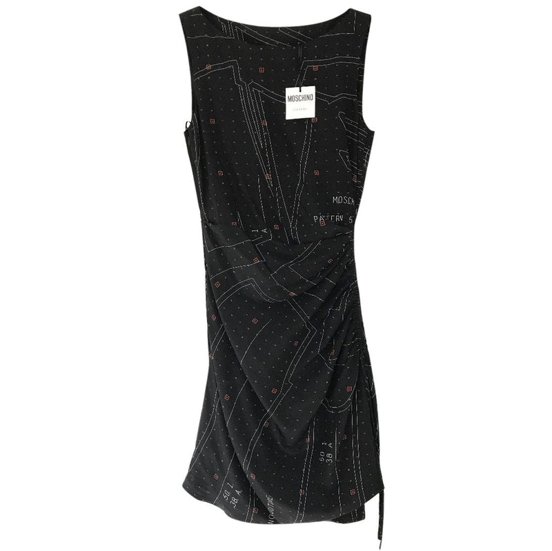 Moschino Couture Silk Mini Dress