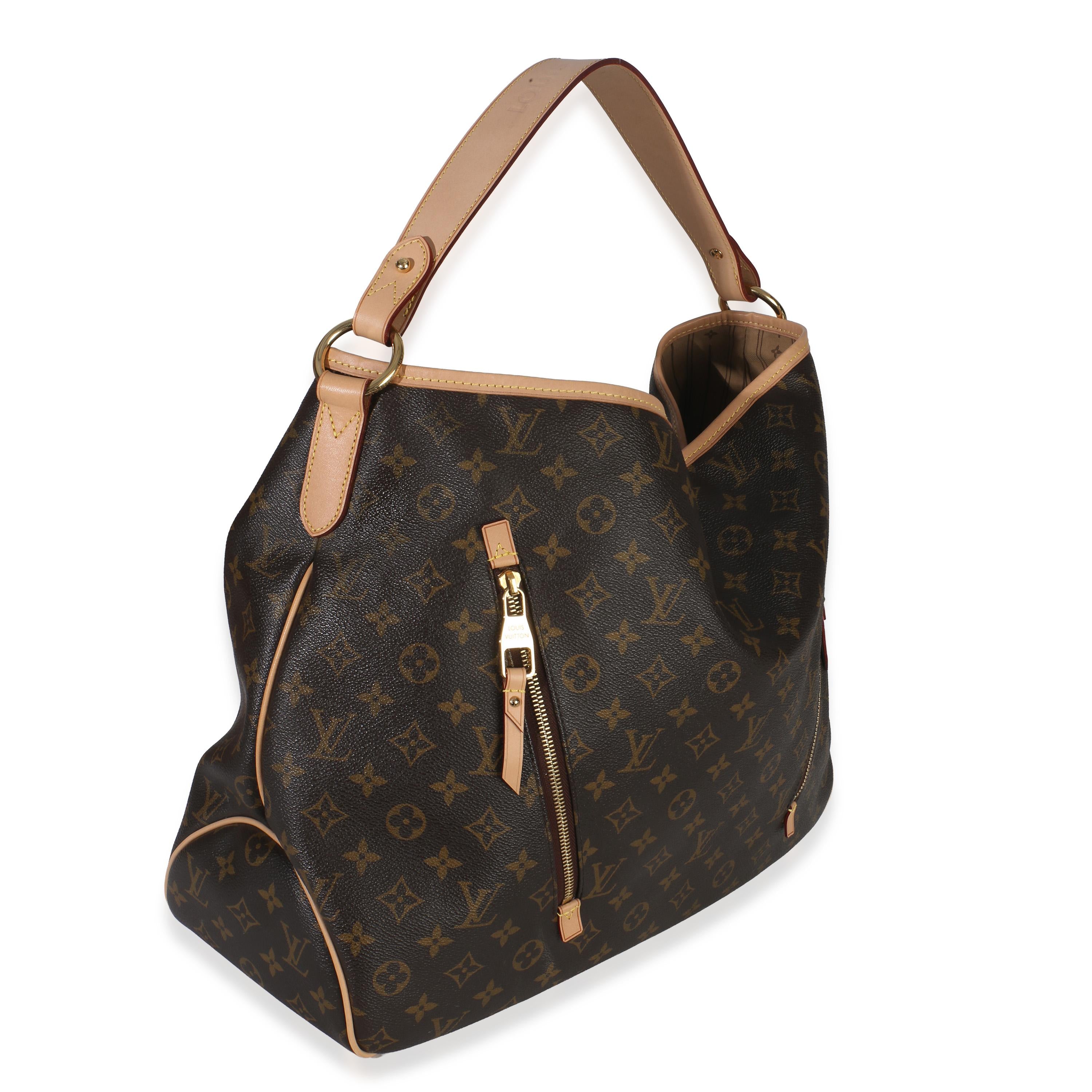 Louis Vuitton Coated Canvas Monogram Delightful GM