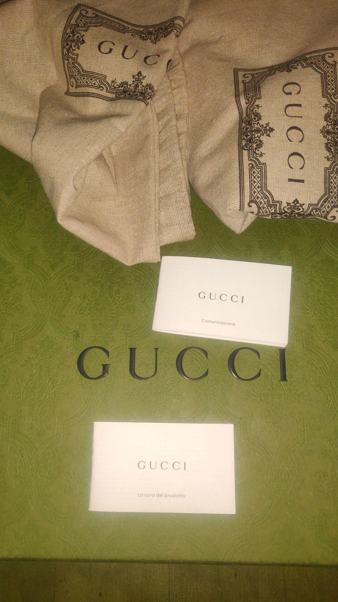Gucci Horsebit Khaki Nylon and Shearling Snow Boots