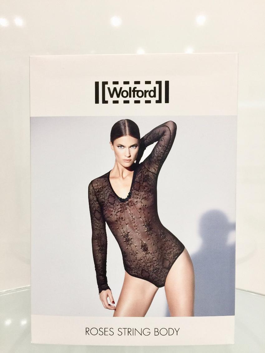 Wolford Romantic Roses Lace String Body