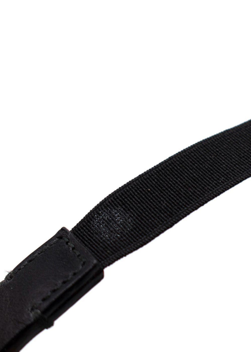 Fendi Metal Leather Headband