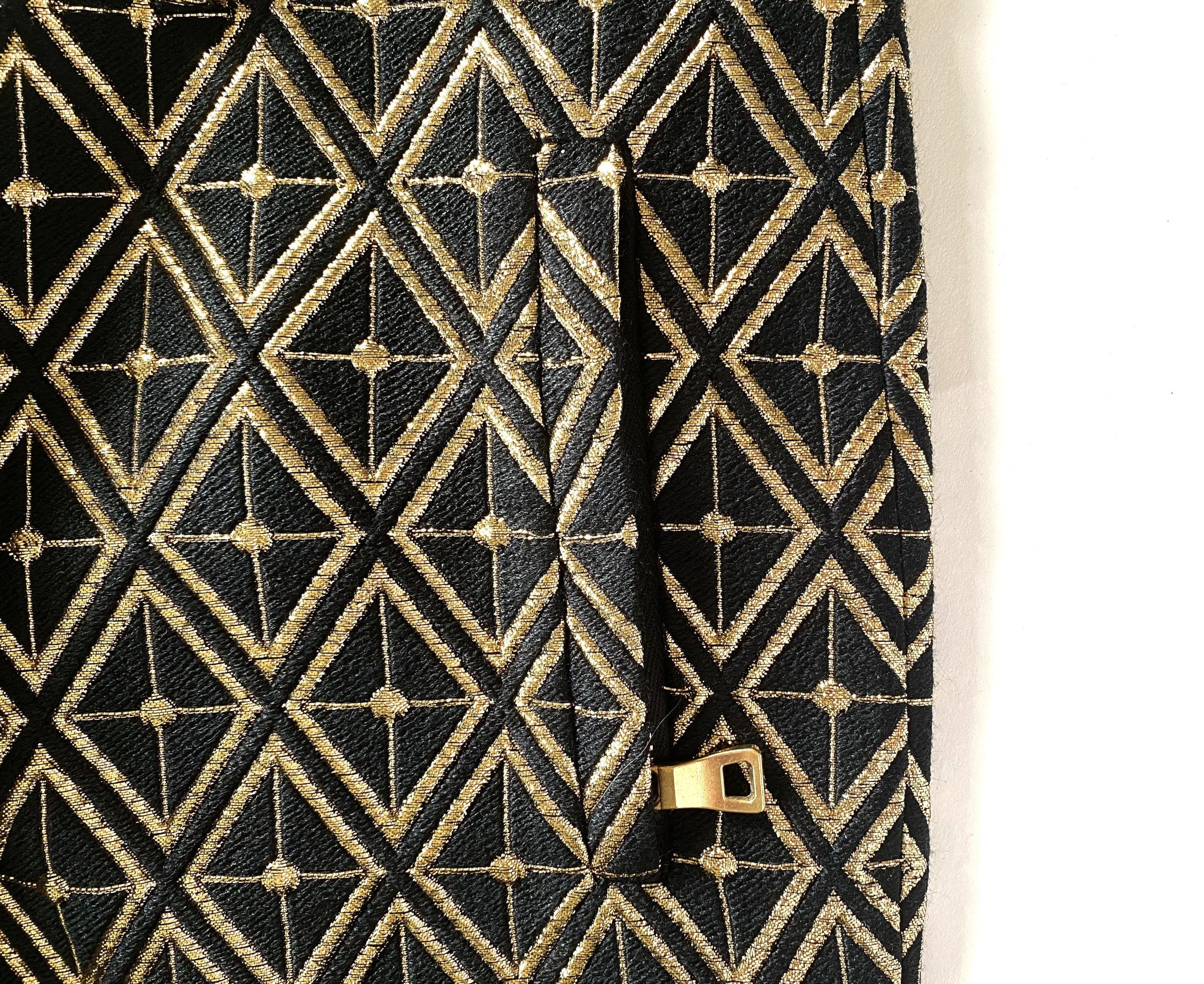 Balmain Gold Brocade Trousers