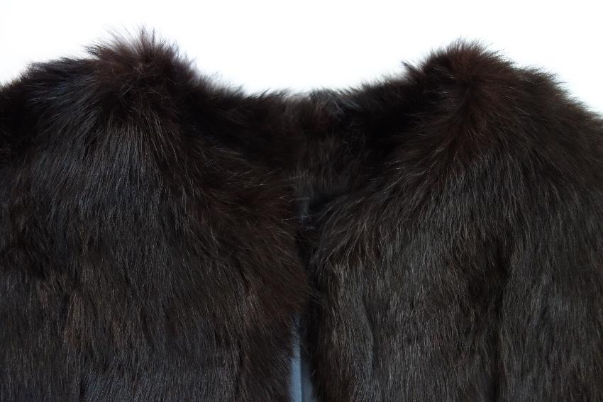 Bespoke Cropped Rabbit Fur Jacket