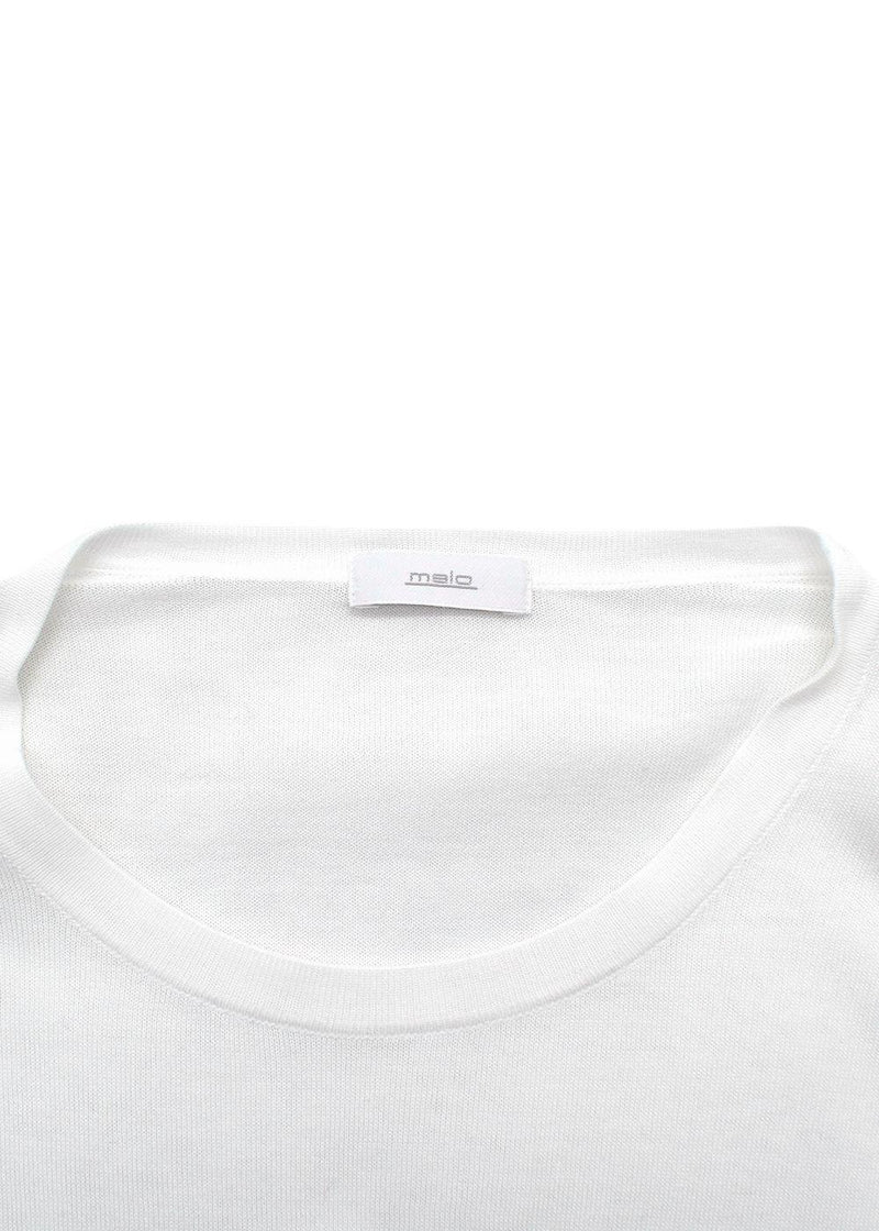 Maio White Long Sleeve
