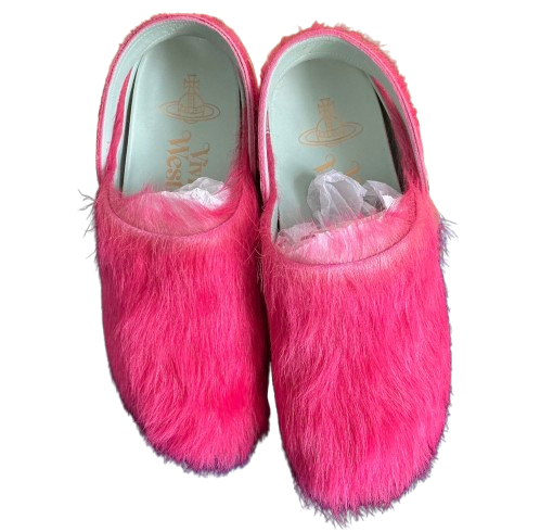 Vivienne Westwood Calf Hair Clogs