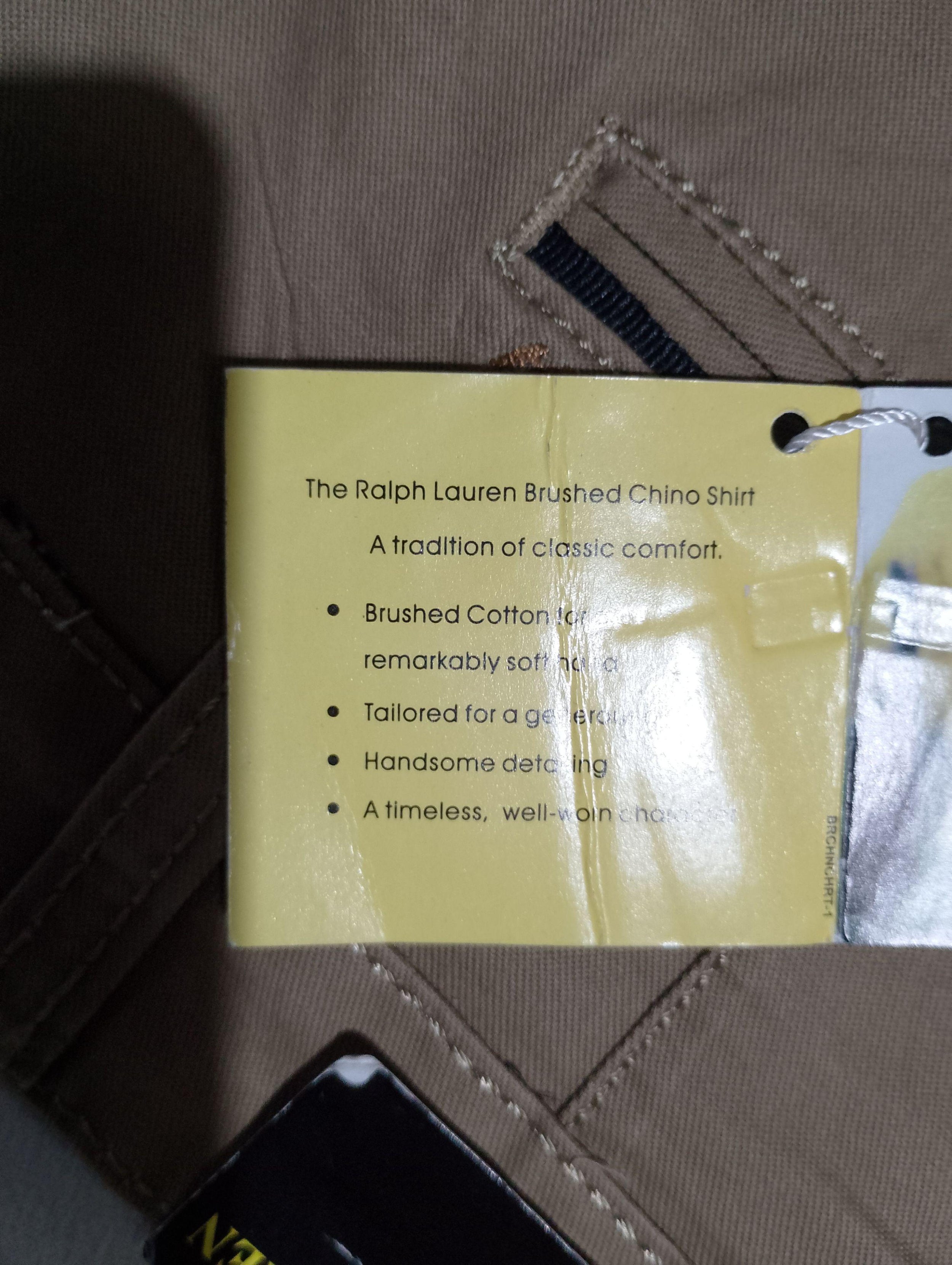 POLO Ralph Lauren Stretch Classic Fit Brushed Chino Cotton Pants