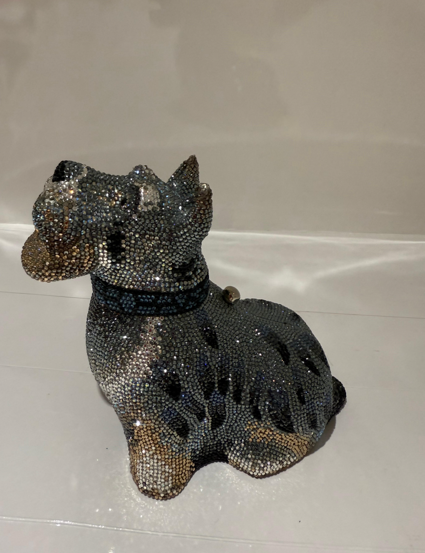Judith Lieber Crystal Terrier Clutch
