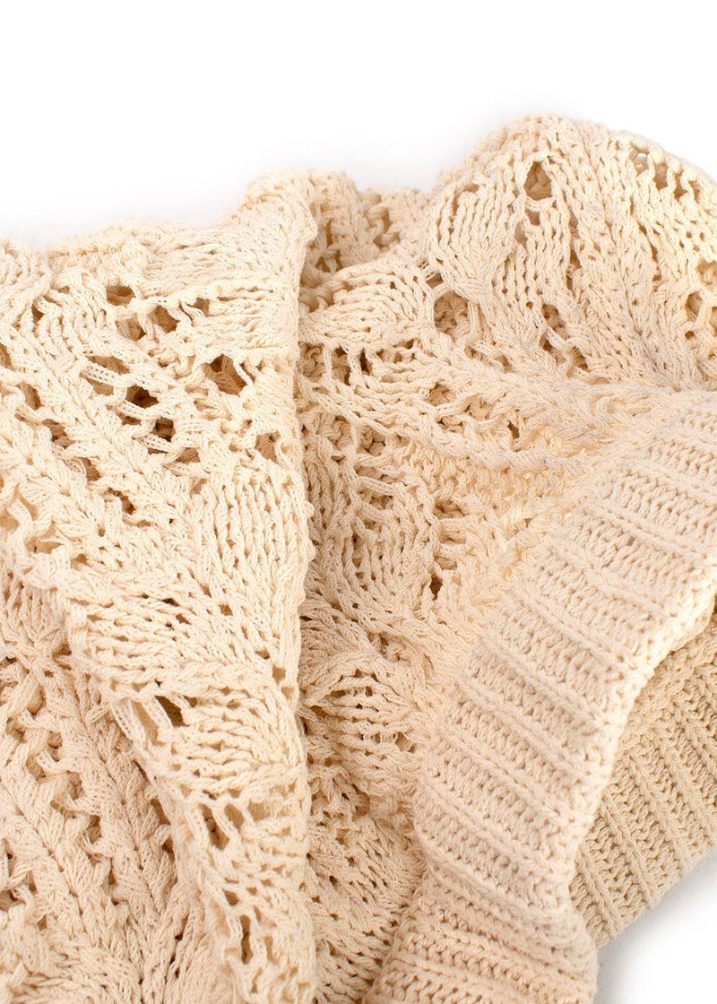 Jil Sander Magnolia Crochet Skirt