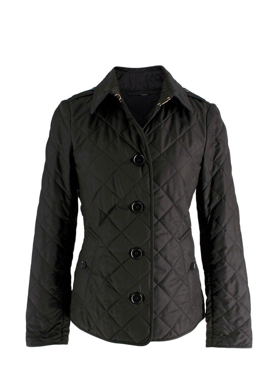Burberry Black Quilted Jacket