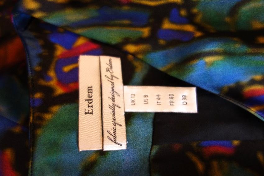 Erdem Watercolour Print Dress