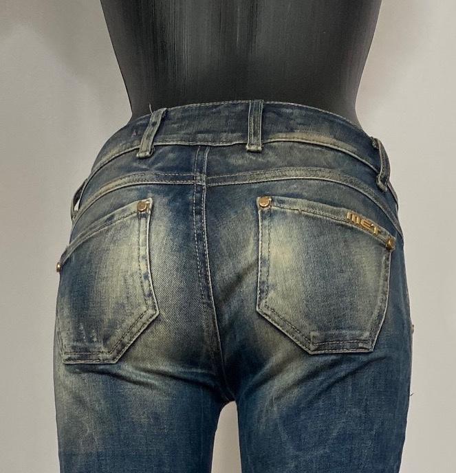 Met Studded Turn Cuff Jeans